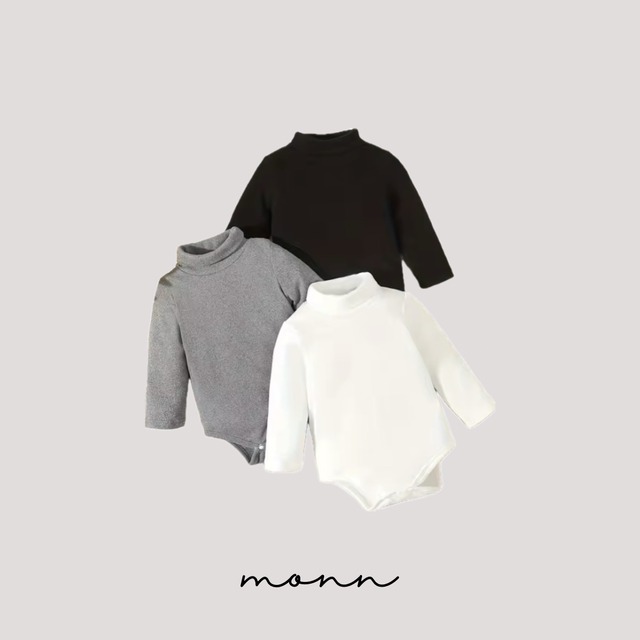 ハイネックロンパース