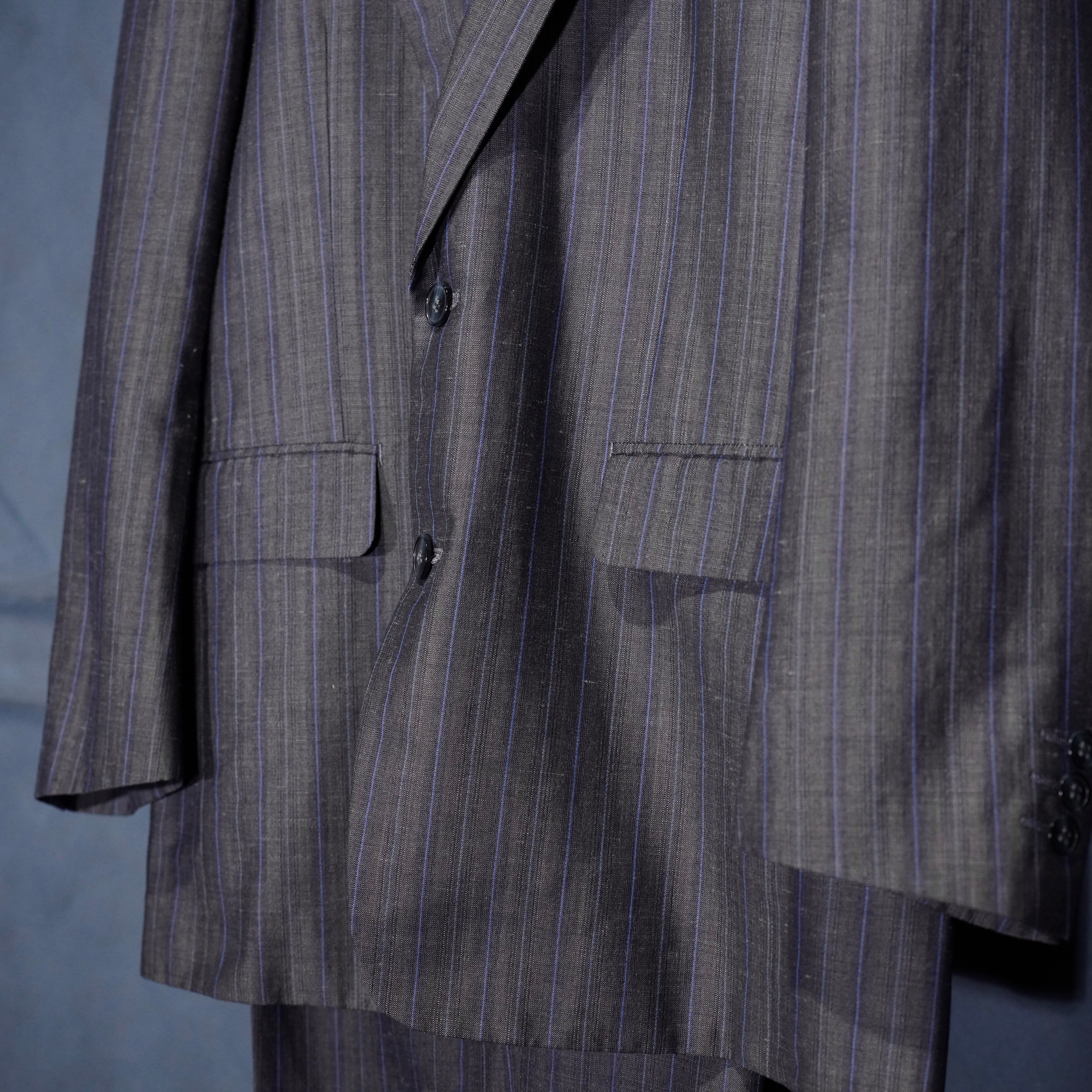 Christian Dior STRIPE PATTERNED DESIGN SET UP SUIT/クリスチャン