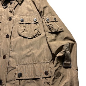 DOLCE&GABBANA leopard lining parachute jacket