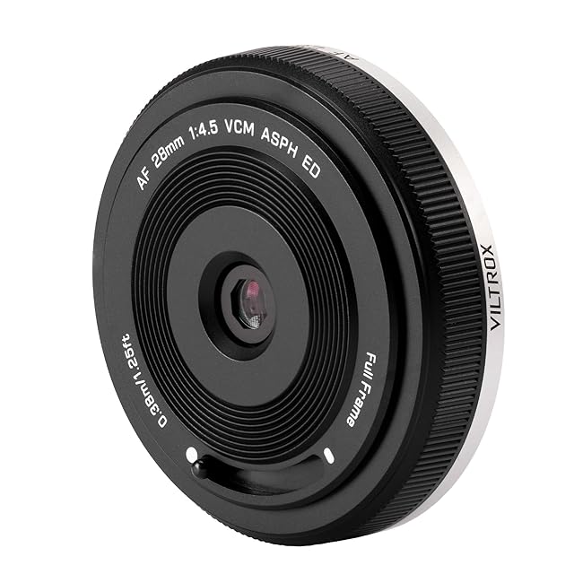 VILTROX AF 28mm F4.5 FE Chip 超薄型 レンズ ソニー Eマウント フル