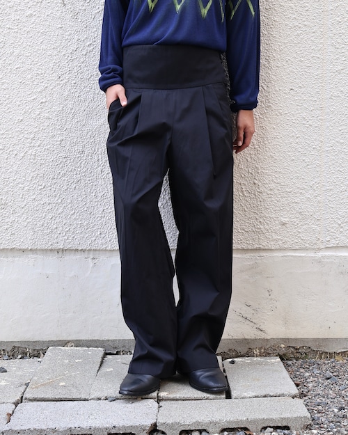 【DRIES VAN NOTEN】waist detail trousers