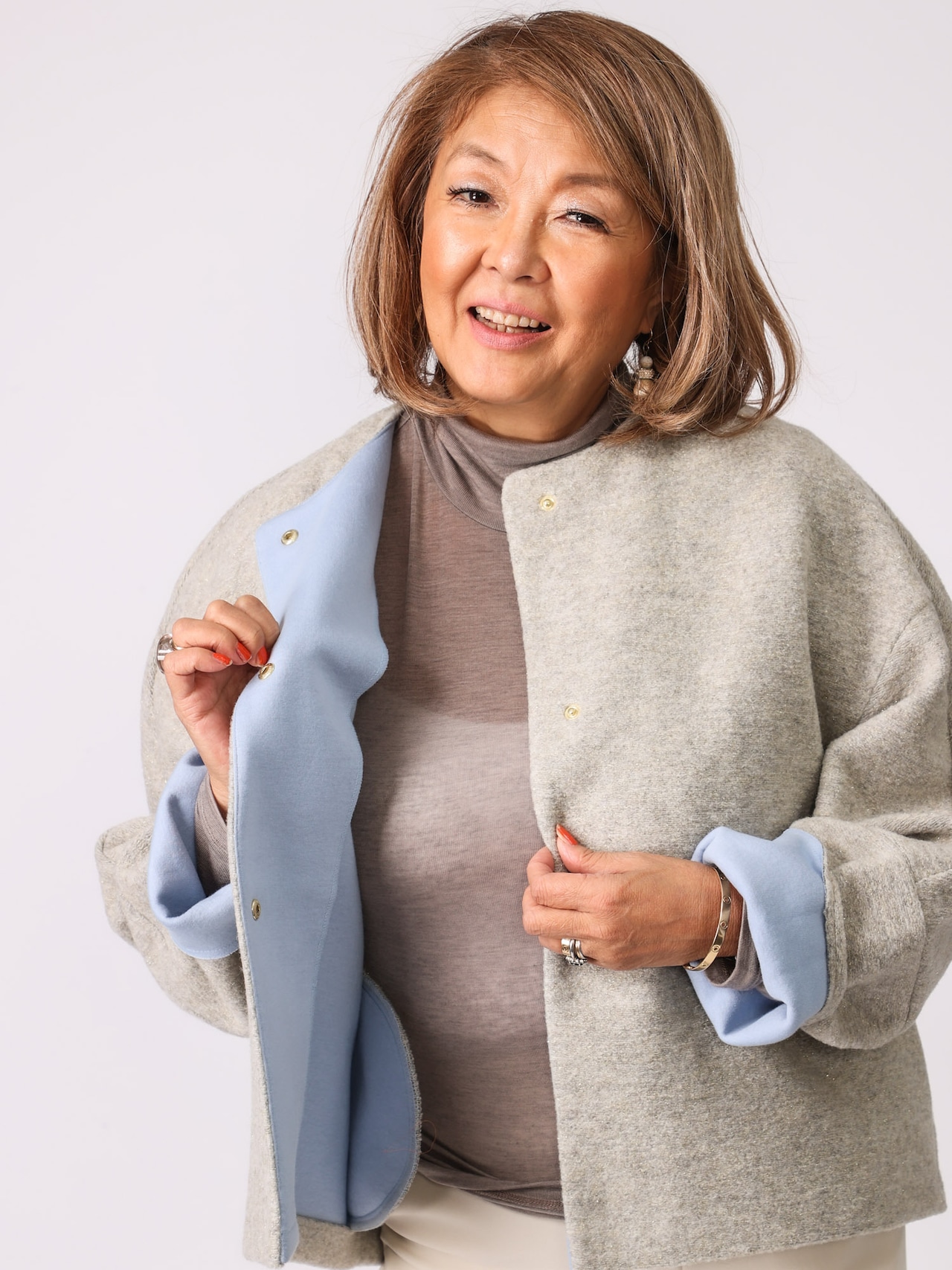 BRAHMIN(ラメジャケット)