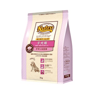 ニュートロナチュラルチョイス　チキン＆玄米　超小型犬用〜中型犬用　子犬用　３ｋｇ