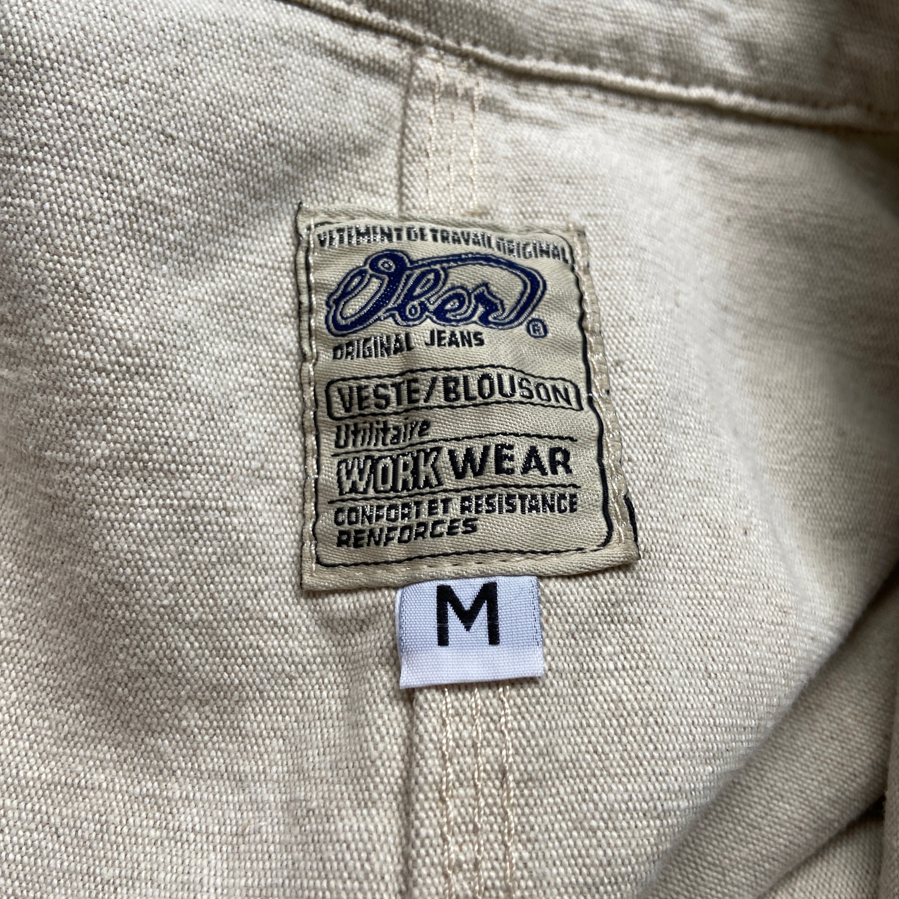 Ober ORIGINAL JEANS カバーオール コットン×リネン ワークジャケット