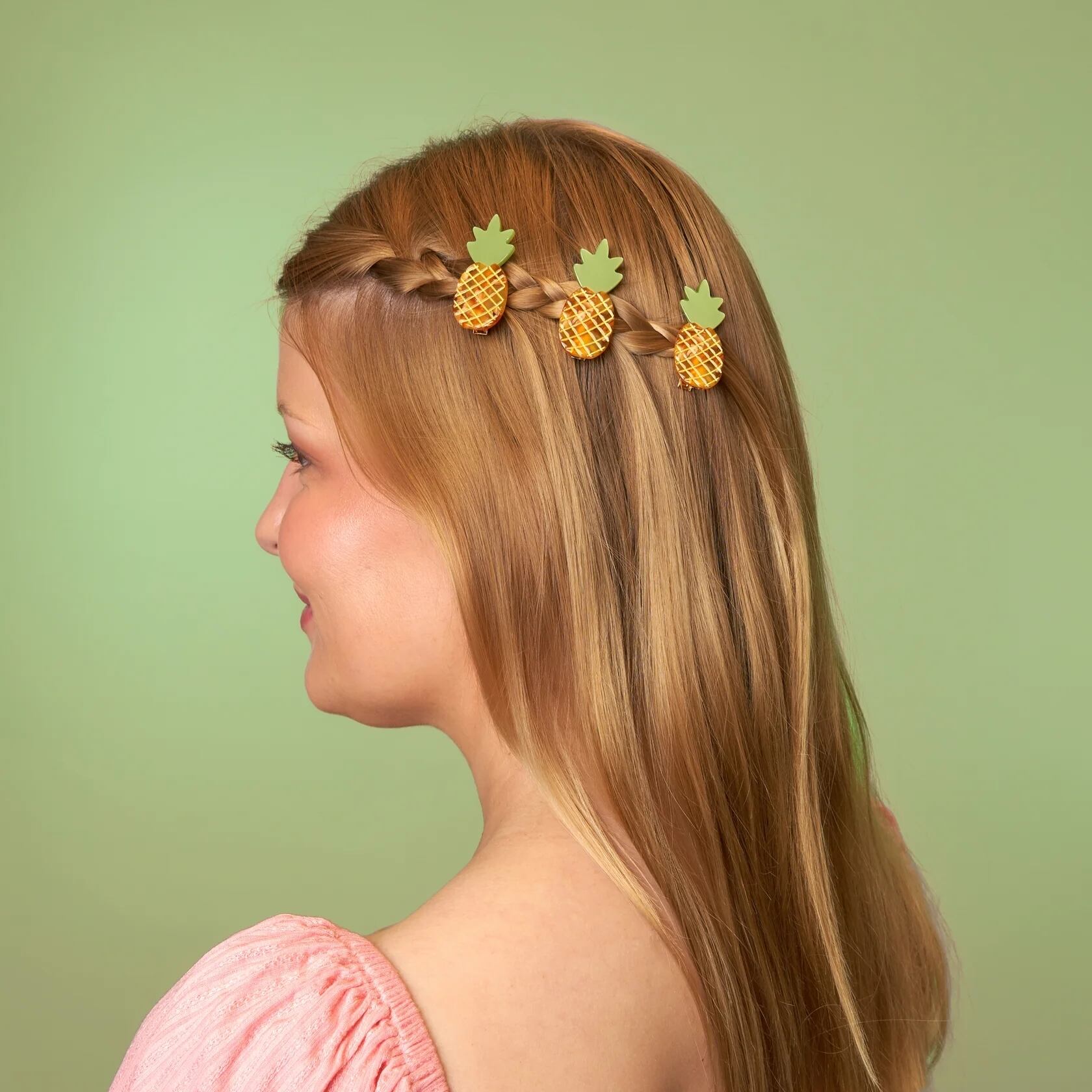 «即納» Coucou Suzette Pineapple Hair Clip ククシュゼット ヘアアクセサリー