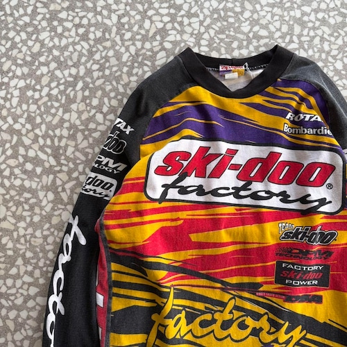 ski-doo / 90's usa製 Racing LS T-shirt sizeL