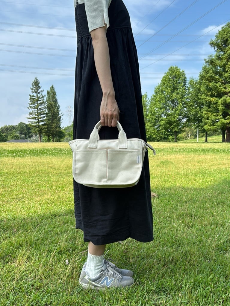 ちょうどいいバッグLife 【ロゴorイニシャル加工可】 倉敷製 8号帆布