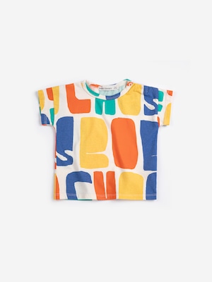 【26SS】bobochoses(ボボショーズ)Bobo Choses Color all over T-shirt(12m/18m/24m)Tシャツ マルチカラー