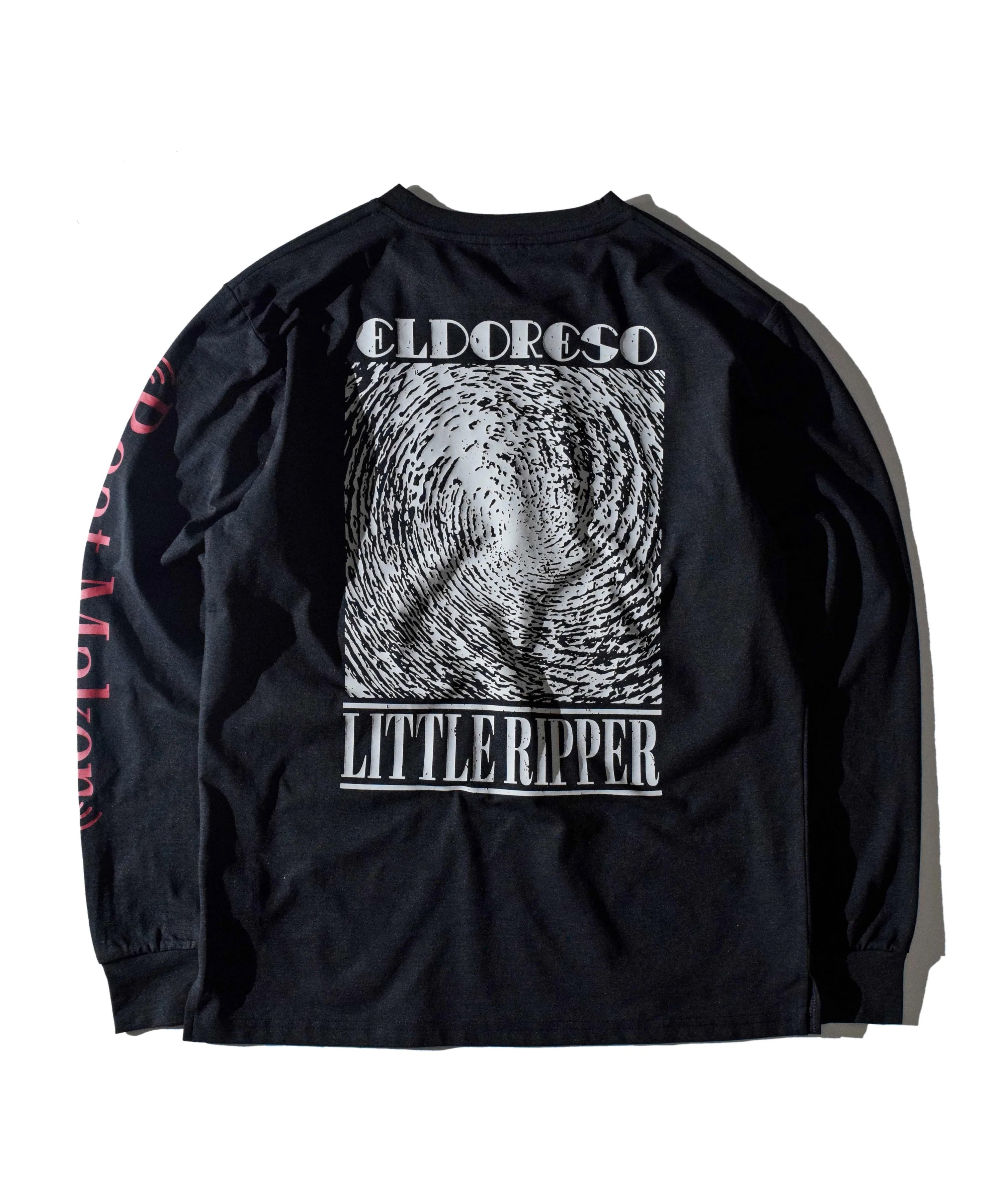 ELDORESO(エルドレッソ)Little Ripper Long Tee -Black メンズレディースロングスリーブTシャツ長袖