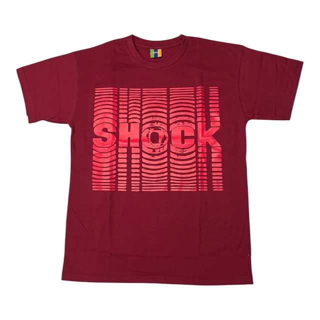 【Bedlam】SHOCK TEE(RED) 〈国内送料無料〉