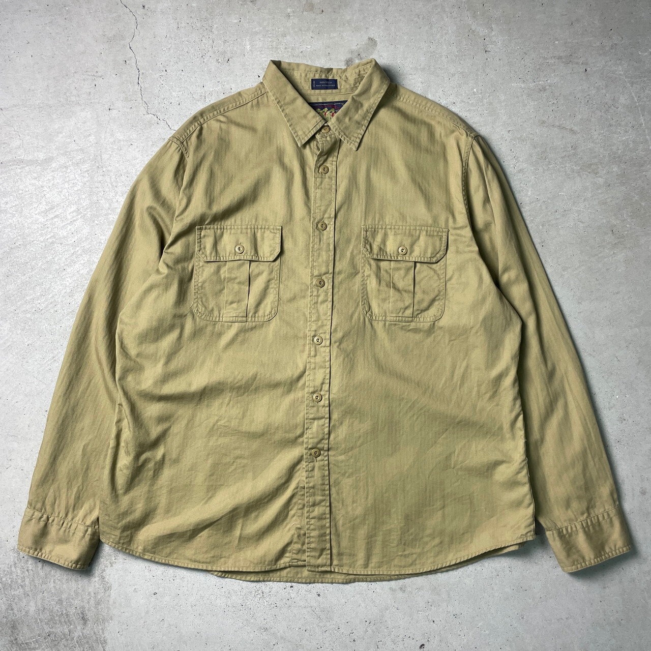 Polo Ralph Lauren ポロラルフローレン 長袖 ヘリンボーンツイル 