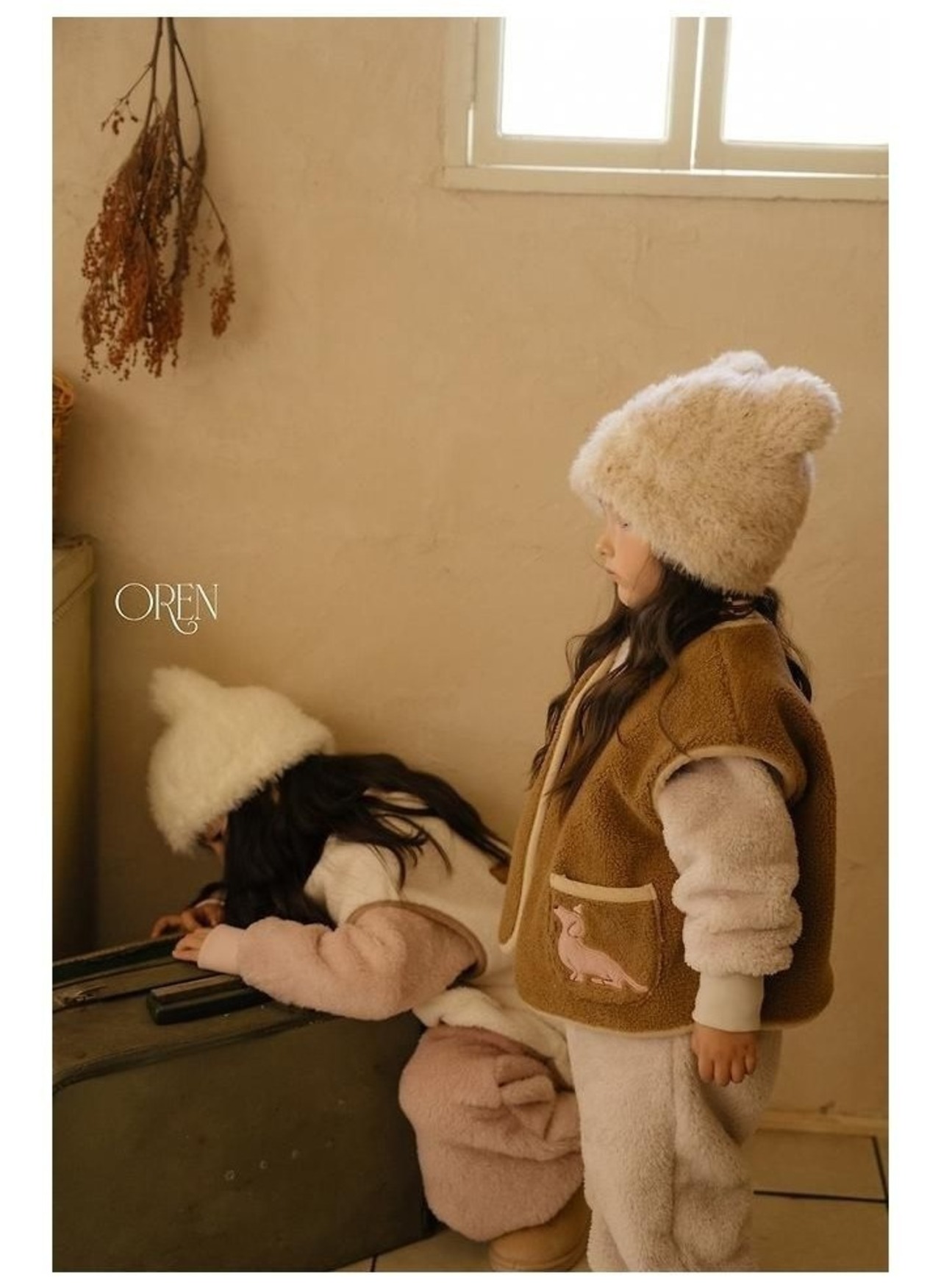 オーレン / oren / モンソーダンブルベスト / 韓国子供服 / キッズ / 26winter〖取寄〗*S~XL*
