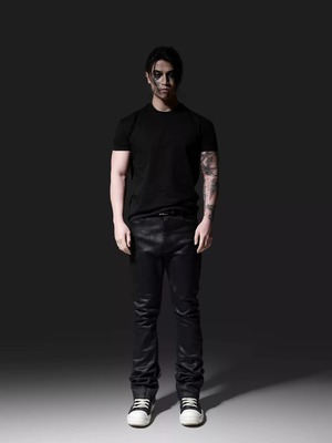 BH 26SS「BP-04」ハンドメイド シミターカットスリムワックスコートデニム