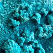 クリソコラ原石2*マラカイト共生**天然石インテリア*置き物