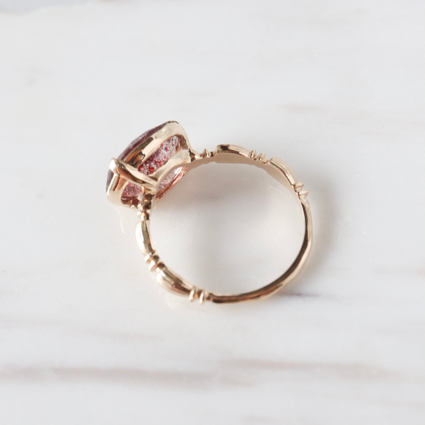 Super seven スーパーセブン（ゲーサイトインクォーツ） リング