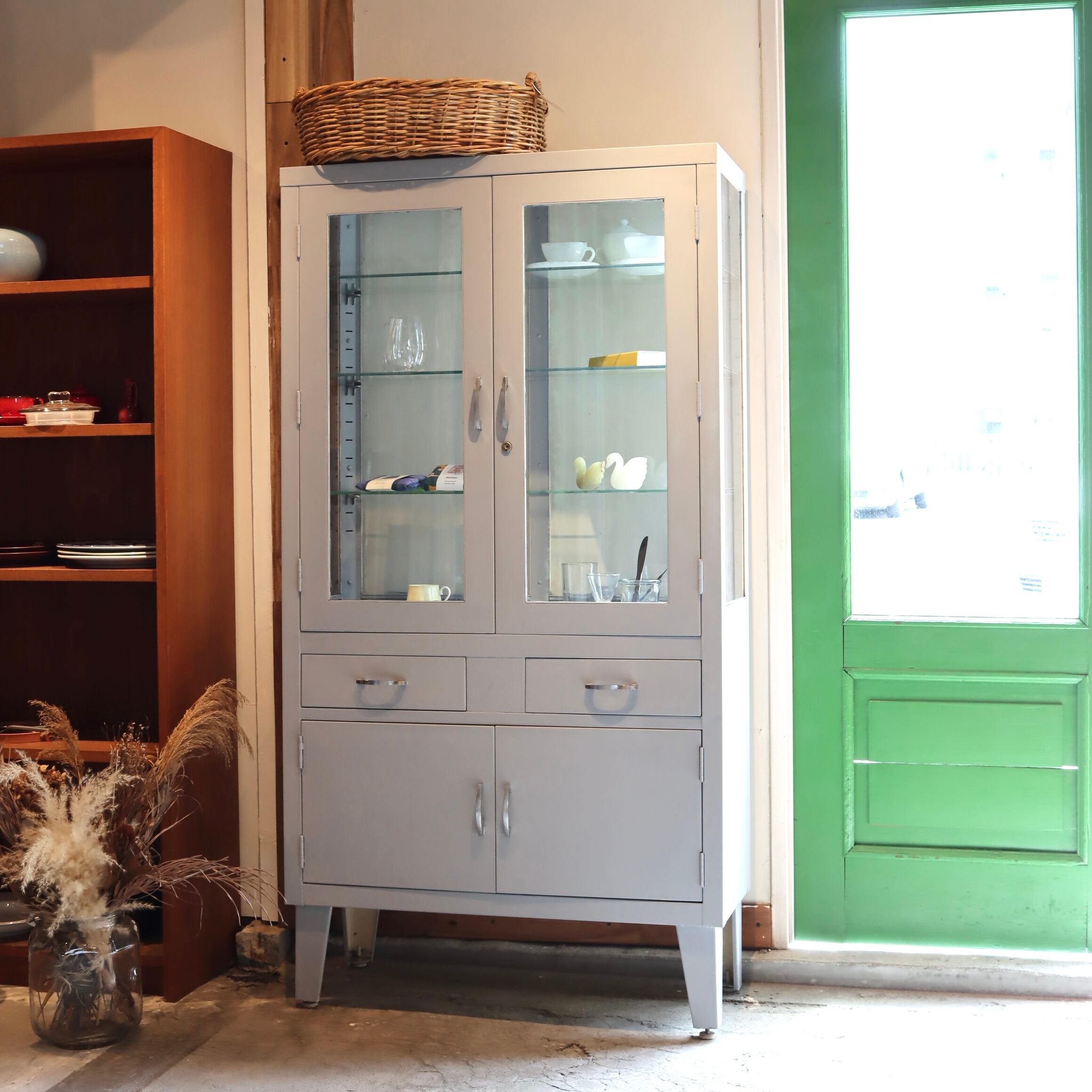 ヴィンテージ　メタル　メディカルボックス ヴィンテージ メタル メディカルボックス