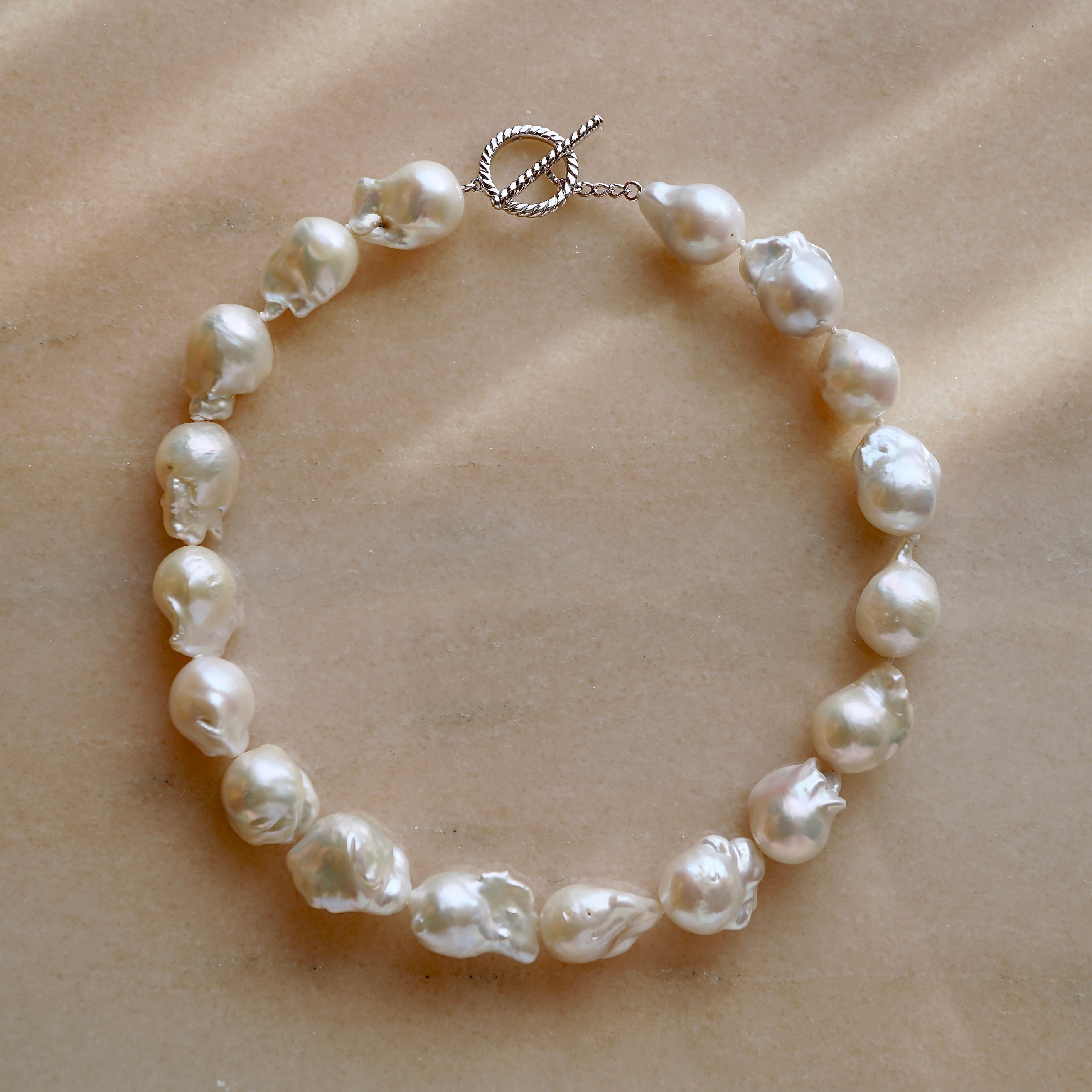 Maaya pearl   ピアス　マーヤパール　rita バロック　５連