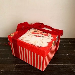 【展示品】クリスマスハウス＋サンタ小箱のセット