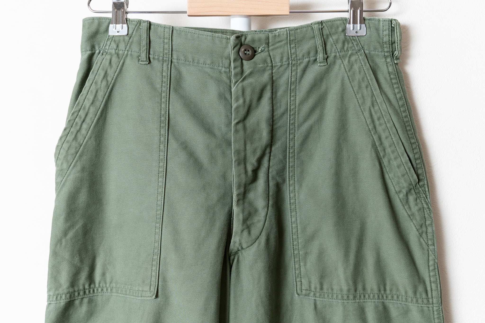 30×29】U.S.Army Utility Trousers OG-107 実物 米軍 ベイカーパンツ