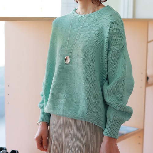 marmors (マルモア)　テープヤーン　ヌケ感ニット トップス