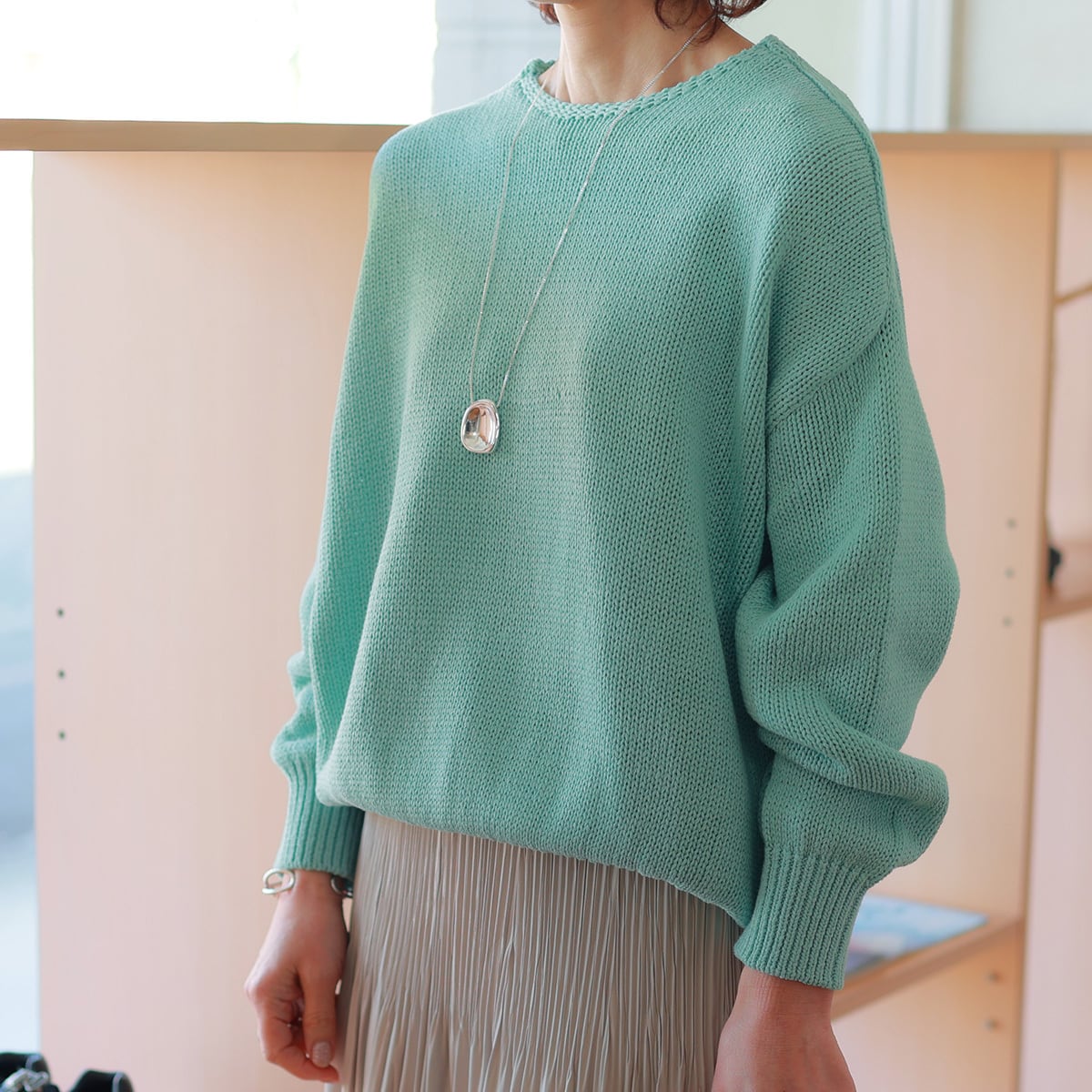 marmors (マルモア) テープヤーン ヌケ感ニット トップス