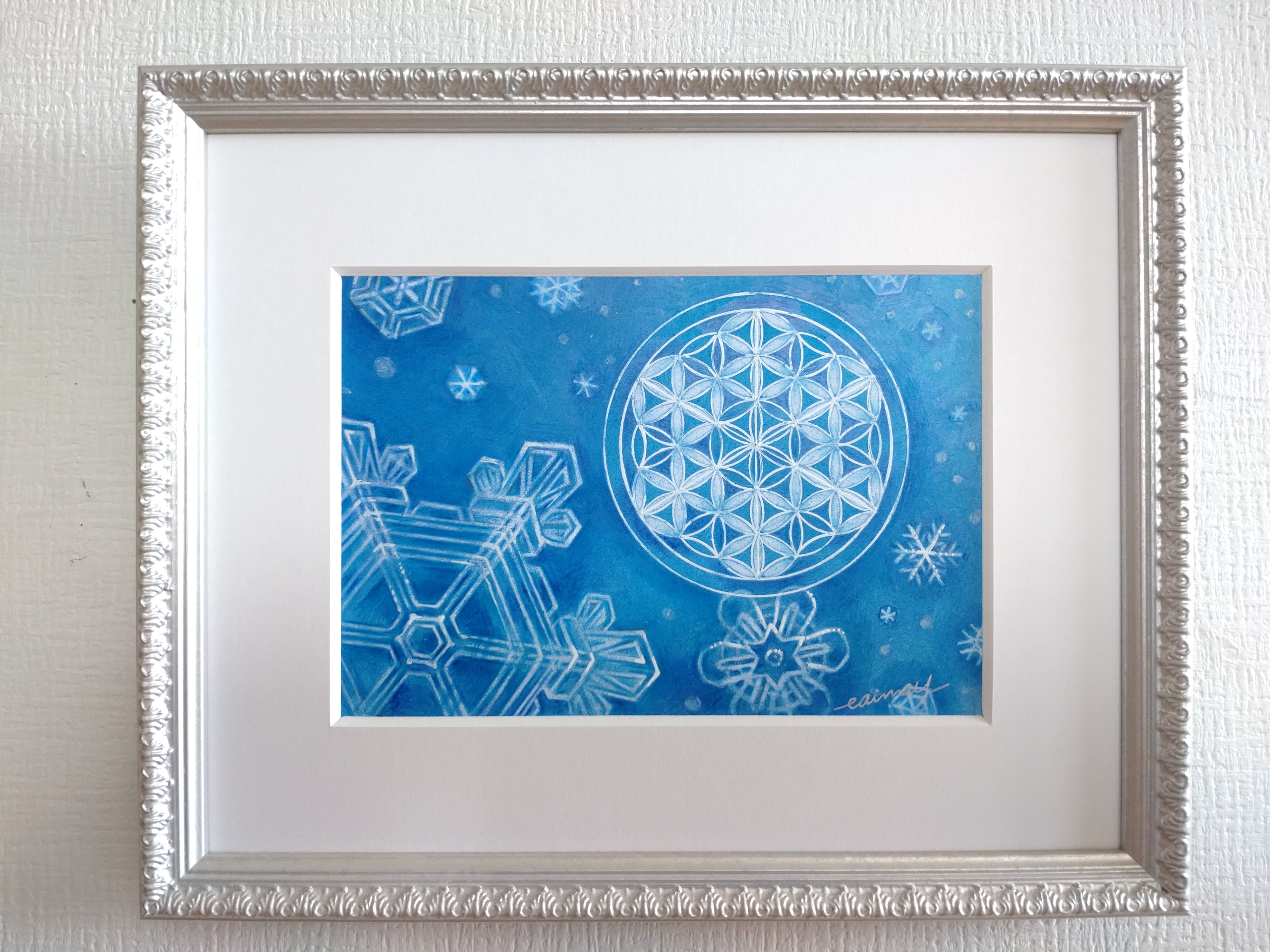 原画・B6（128mm x 182mm）〉六花 | manier*manier