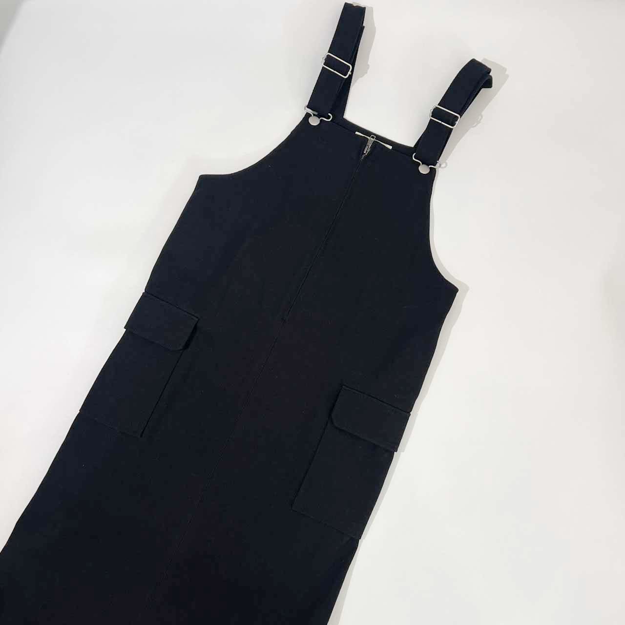 B:MING BY BEAMS ビーミングバイビームス オニカルゼ ジャンパースカート ワンピース S /黒 ブラック