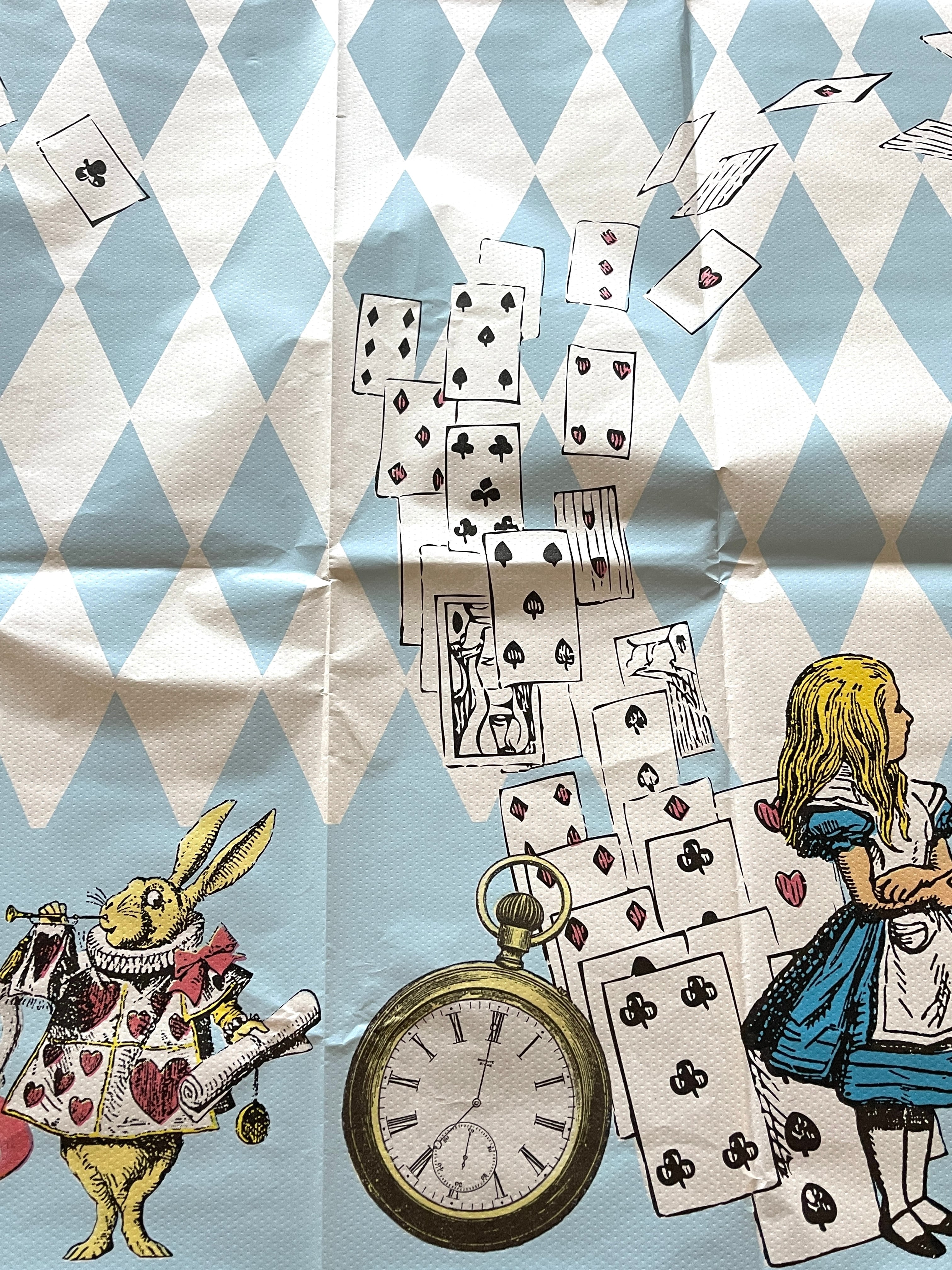 ◇お茶会◇テーブルクロス◇アリス◇不思議の国のアリス◇◇トーキング