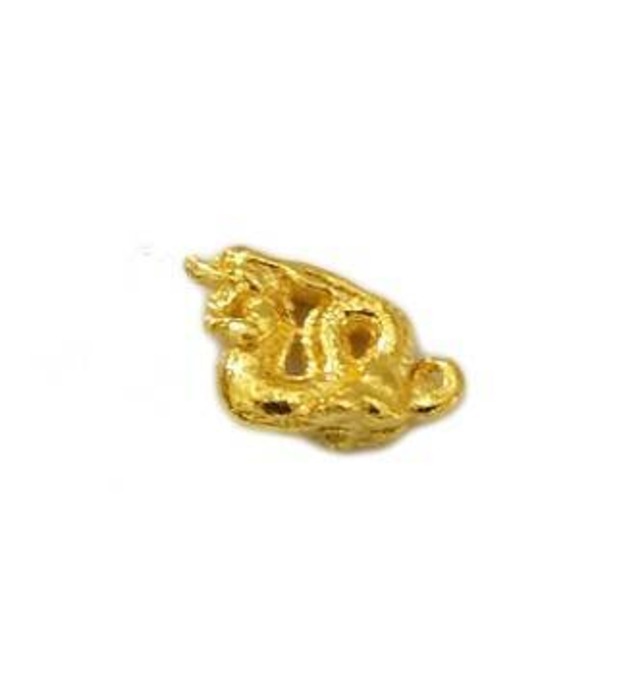 純金『龍』超極小　約0.1g　お守り【JUNGOLD】