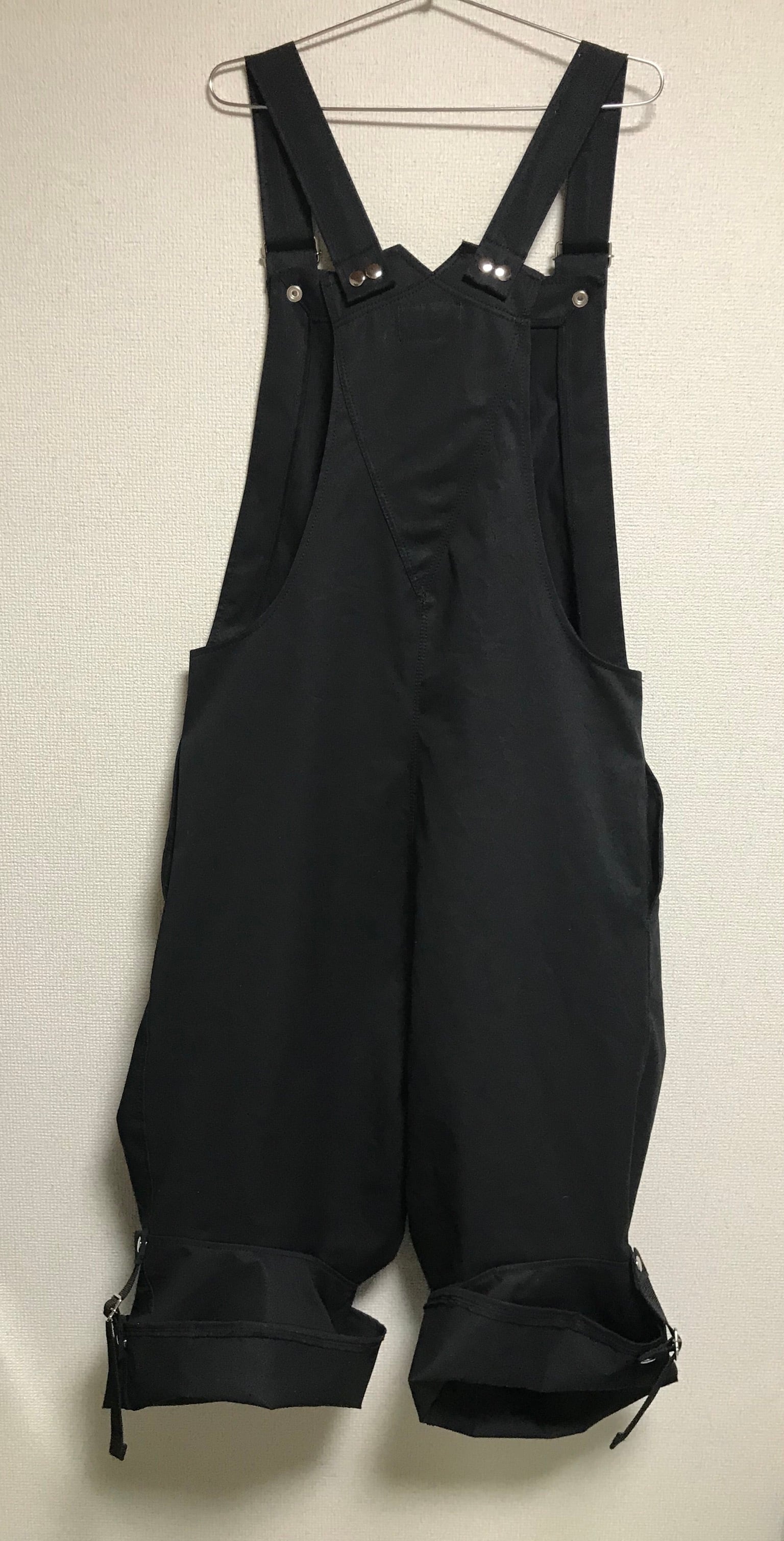 UNFINISHEDカボチャサルエルサロペットカーキ24014 かみあっ