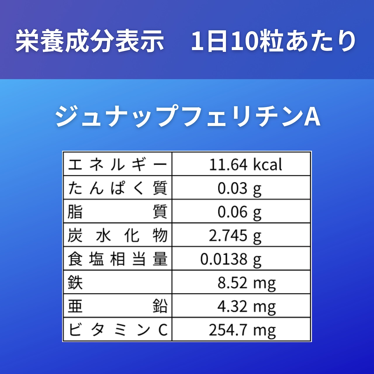 ジュナップフェリチンA（２本入り）