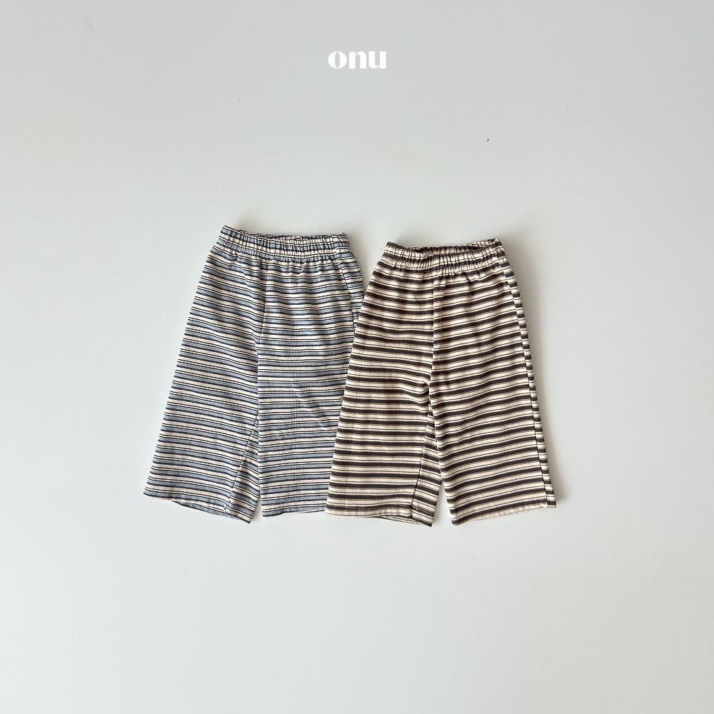 tico stripe pants【onu】※予約商品