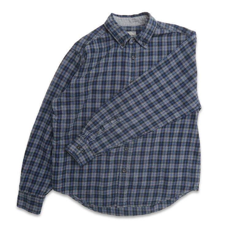 80年代 Eddie Bauer ネルシャツ チェック 黒タグ USA製 80s