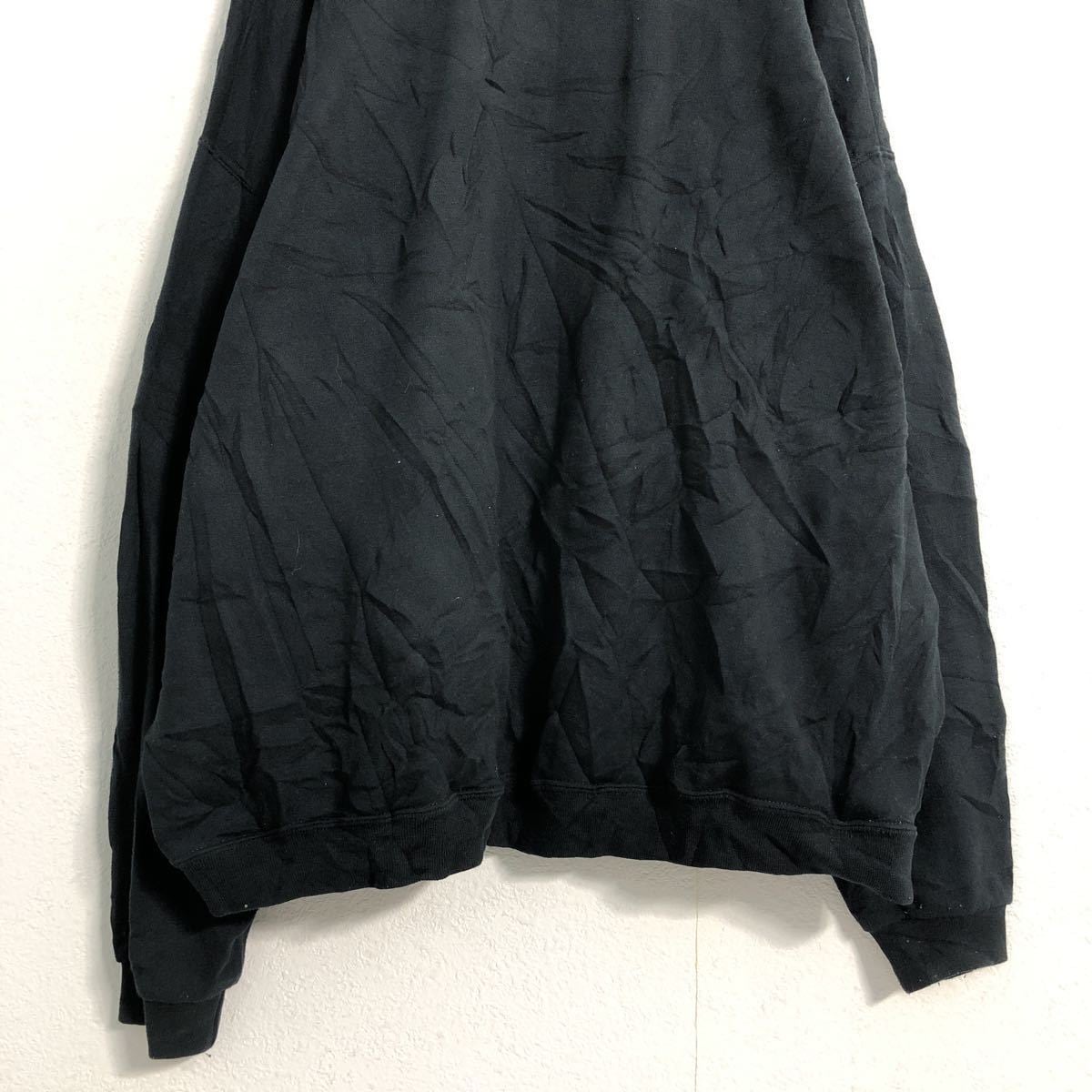 JERZEES 無地 スウェット トレーナー 3XL ブラック ジャージーズ