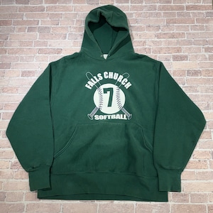 1990s FALLS CHURCH SWEAT PARKA GREEN