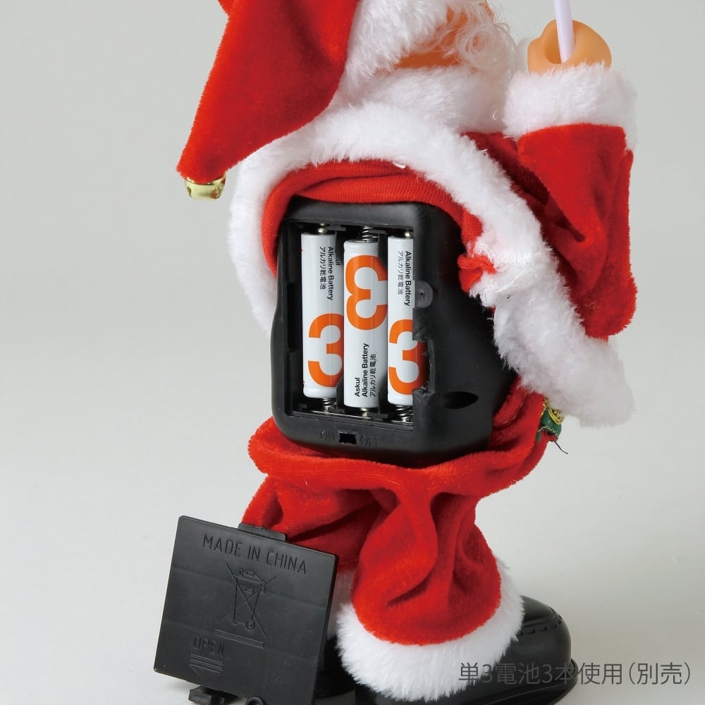 FUNNYクリスマス 傘くるくるサンタクロース ミュージック | kobito de