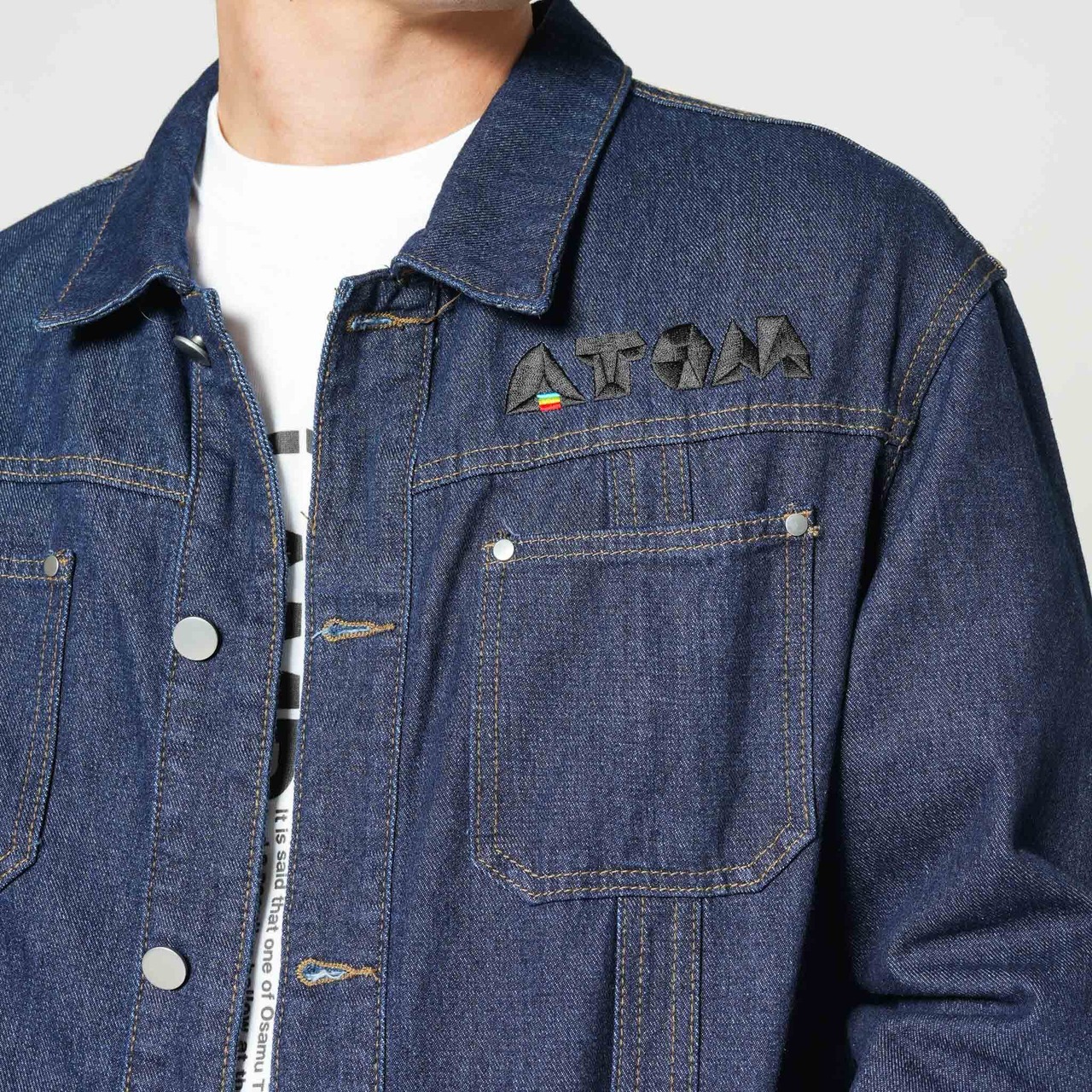 Spectrum Shishu Denim JKT "ATOM" feat.MonkeyDesign【S.BLUE】