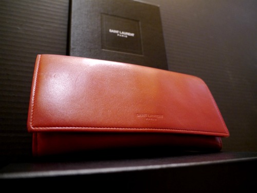 2014◆SAINTLAURENT PARIS サンローラン レザー 長財布◆