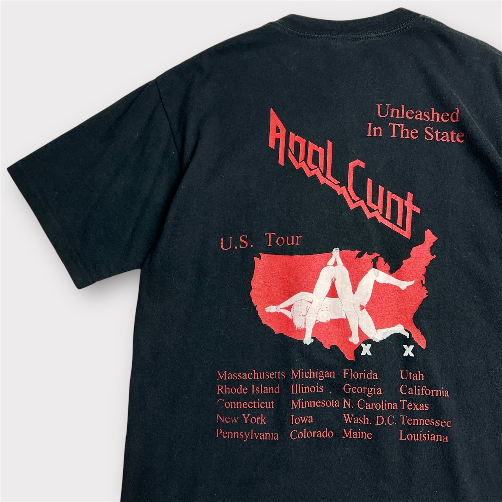 90's Anal Cunt U.S.Tour Tshirt 90年代 アナル・カント バンドTシャツ