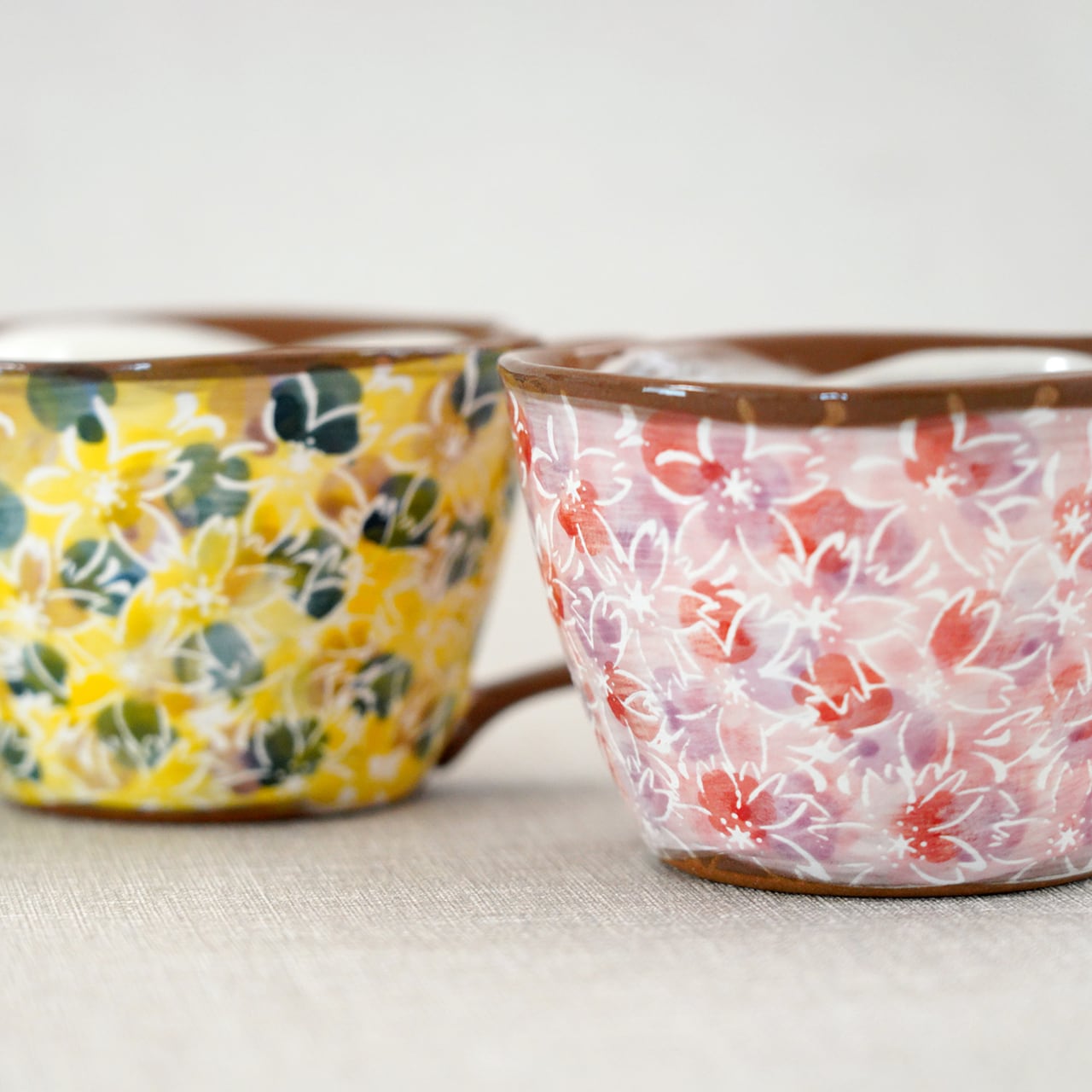 祥吹花 スープマグ | 菊祥陶器／工房祥sho～ Kikusho Pottery-Gallery Sho