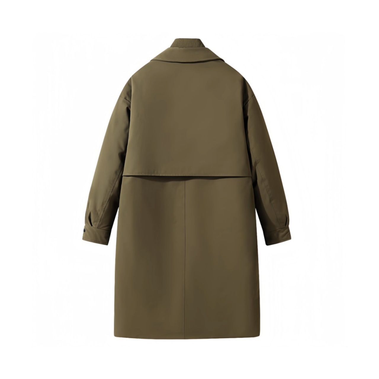 Layered Collar Long Coat / M–3XL　TB2641・画像10