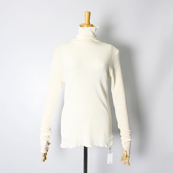 TICCA ティッカ ウールシルクボトルネックプルオーバー TBDA-282 [送料