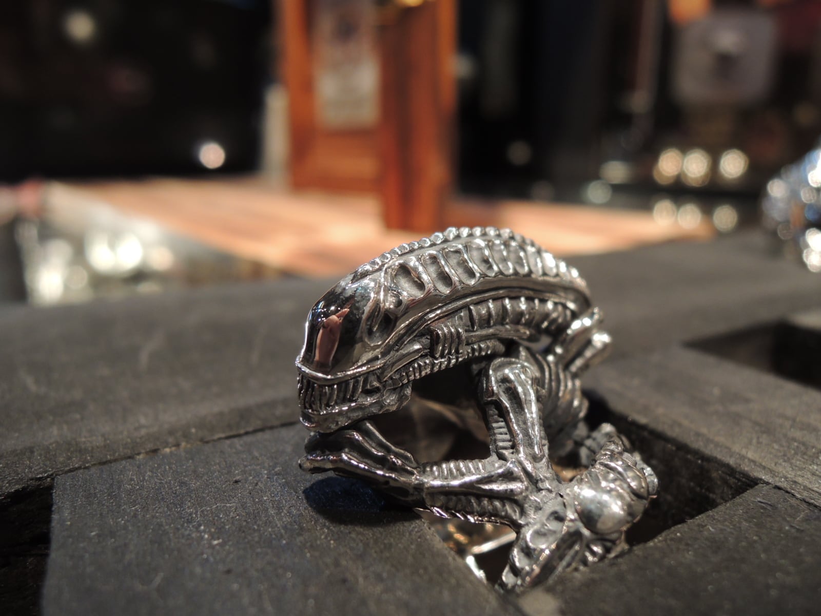 クレイジーピッグ　CRAZY PIG ALIEN WHOLE BODY RING エイリアン ホウル ボディ リング |  FirstOrderJewelry ファーストオーダージュエリー代官山 SilverJewelry leather powered by BASE