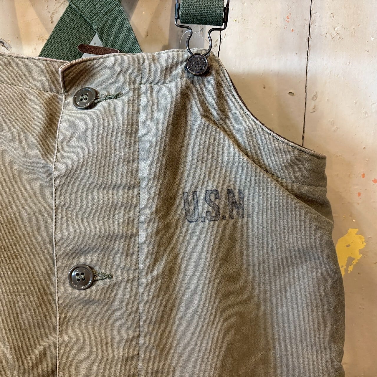 通販 n 1 デッキ パンツ フェローズ オーバーオール U S N NAVY N-1