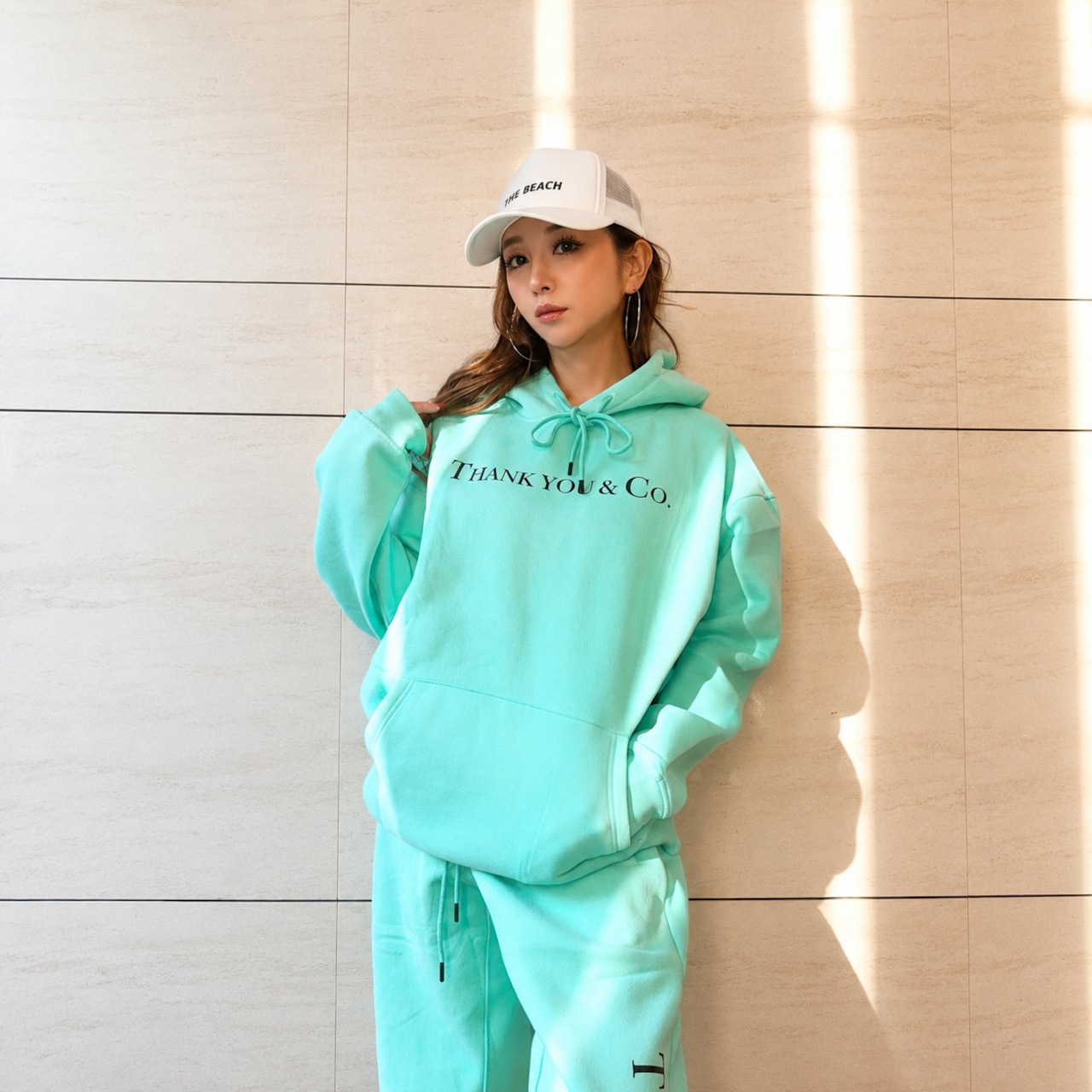 THANK YOU ＆ Co. パーカー ティファニーブルー | obsession golf co.