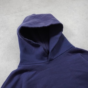 80s Russell Athletic hoodie solid navy M 古着