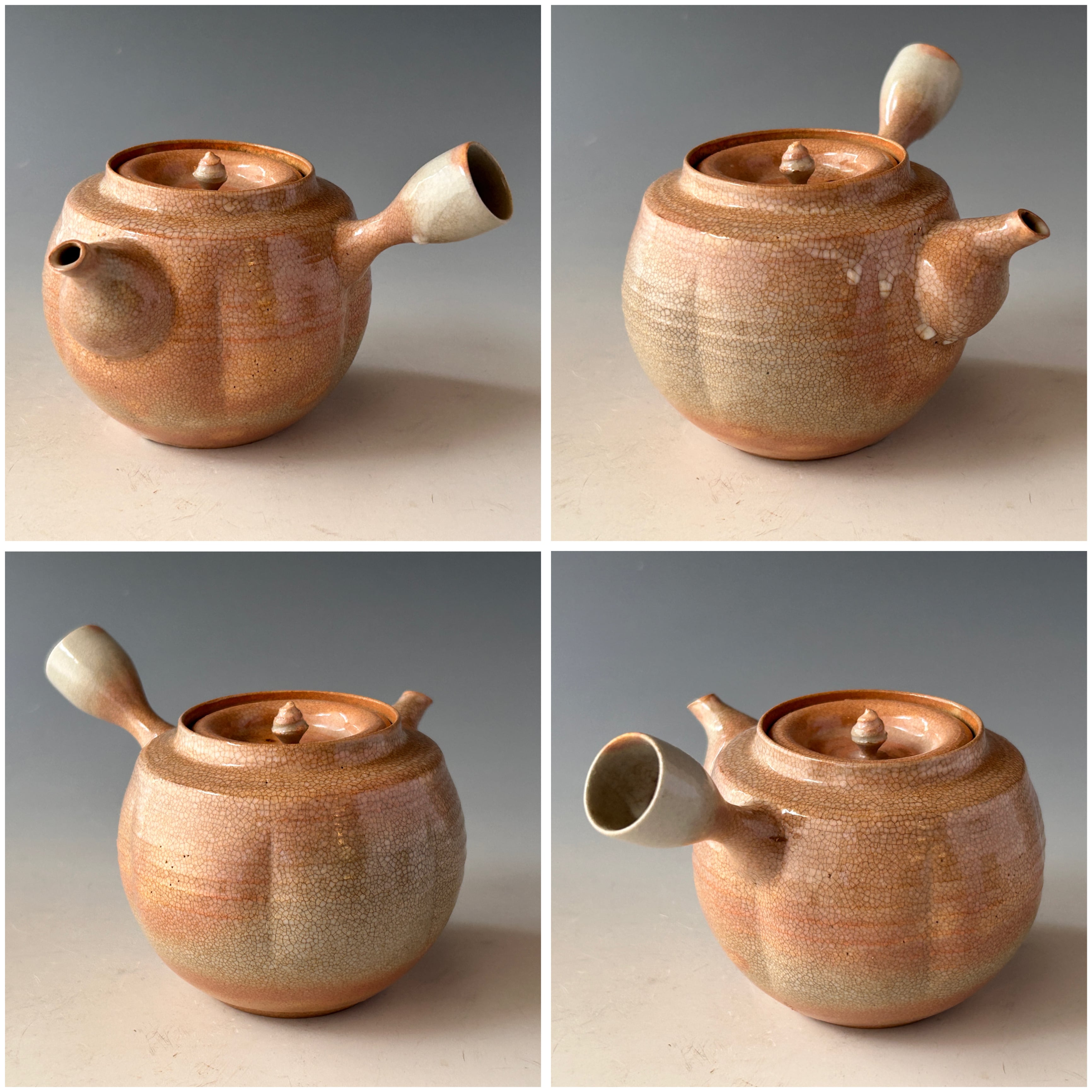 村田亀水 煎茶器揃 急須 煎茶碗五客組 京焼 陶芸 茶会 煎茶道具 茶道具 