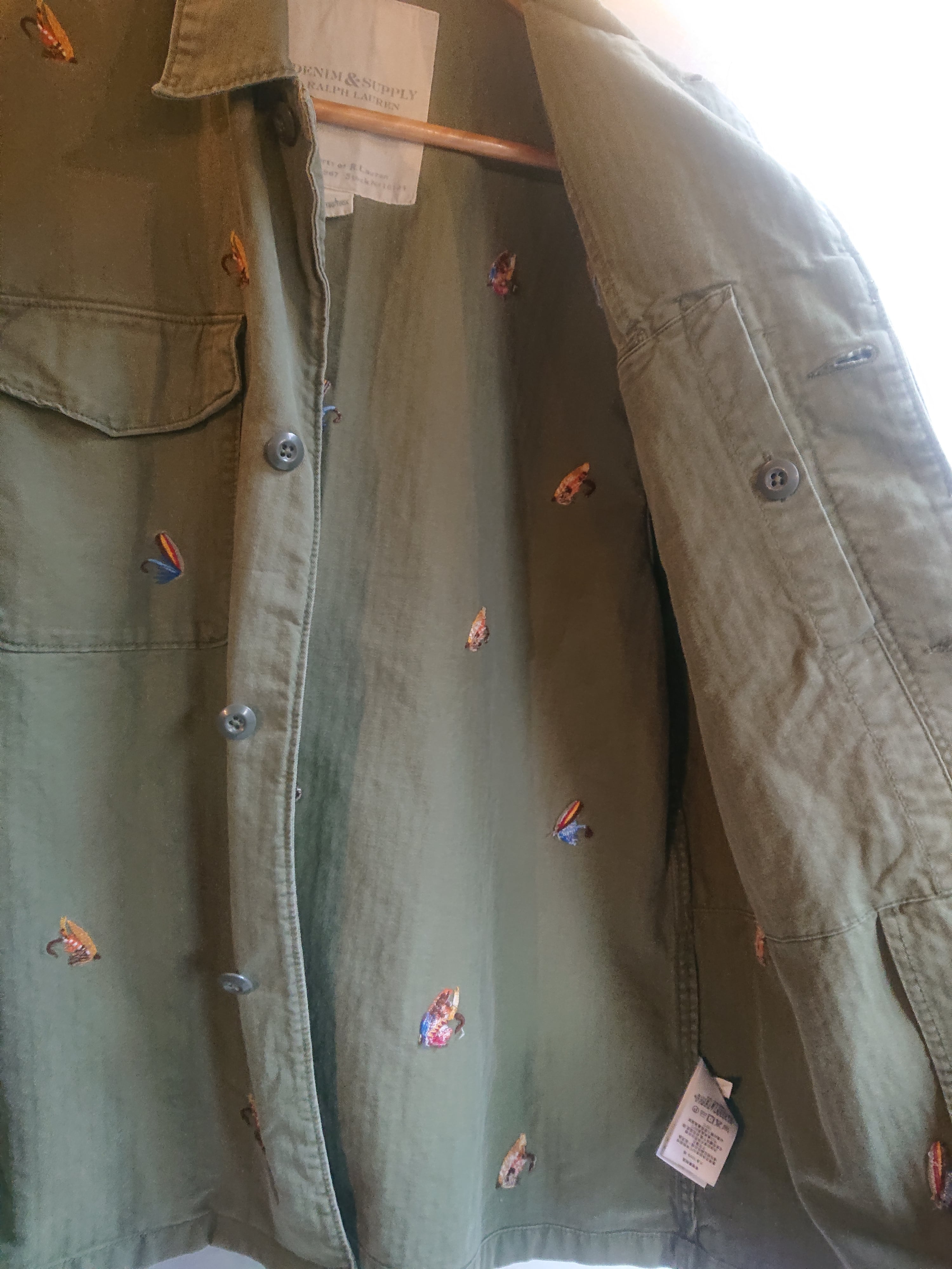 DENIM & SUPPLY RALPH LAUREN MILITARY DESIGN HBT JACKET | BOW