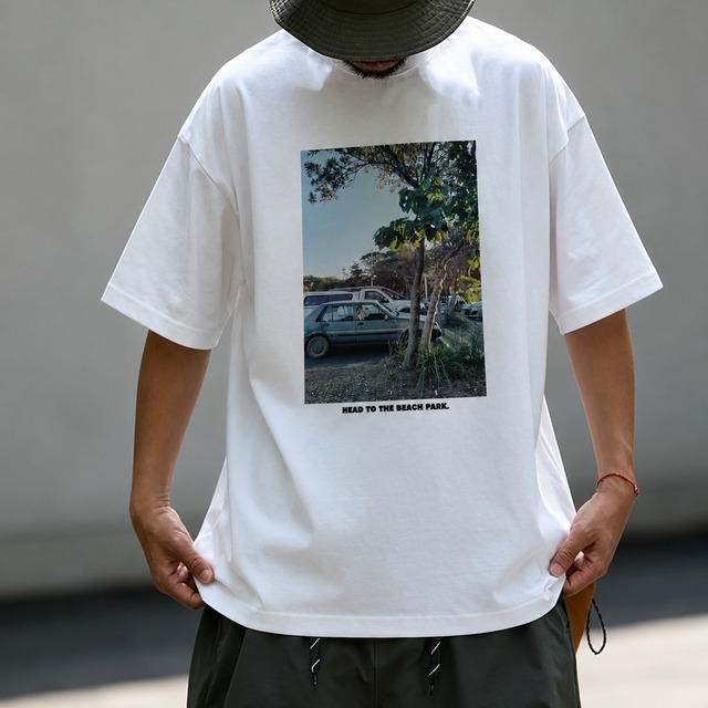 HEAD TO THE BEACH PARK Tシャツ o-009