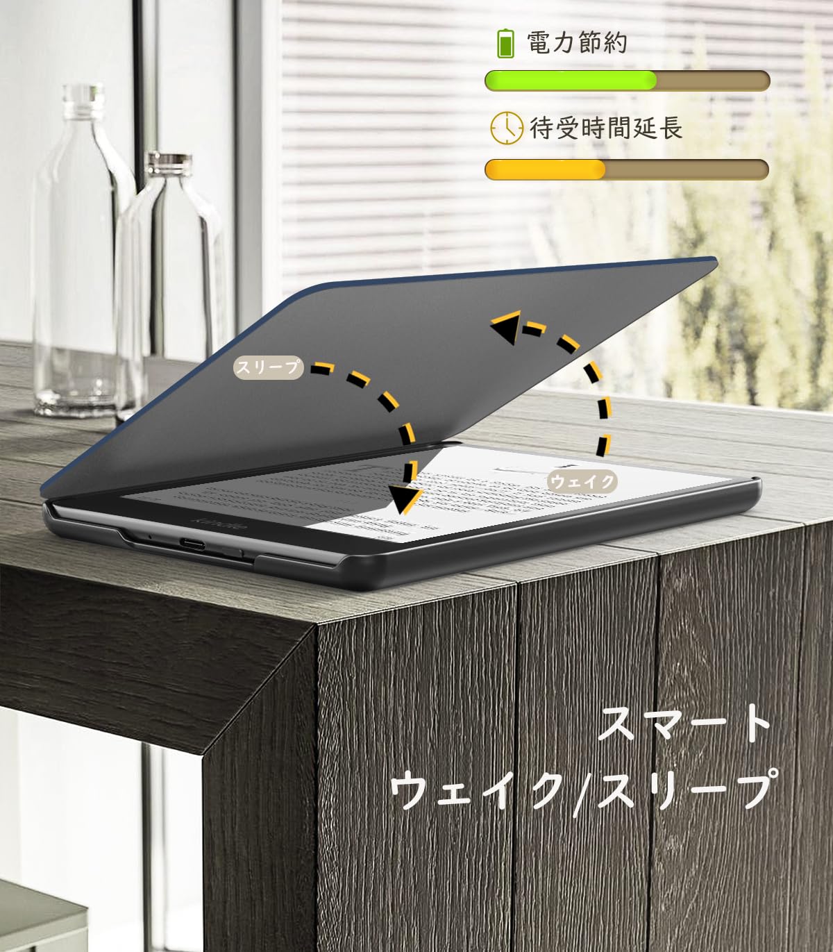 TiMOVO Kindle Paperwhite ケース 2024 第12世代 7インチ Kindle
